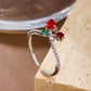 Cherry Twinkle Ring