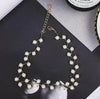 White Natural Baroque Pearl Chokers Necklace