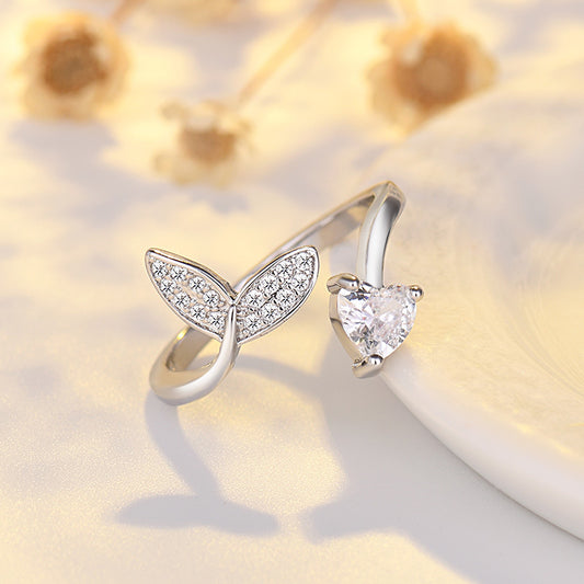 Silver Fancy Unique Ring