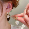 Blogger Pearl Heart Earrings