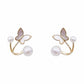 Butterfly Pearl Earring