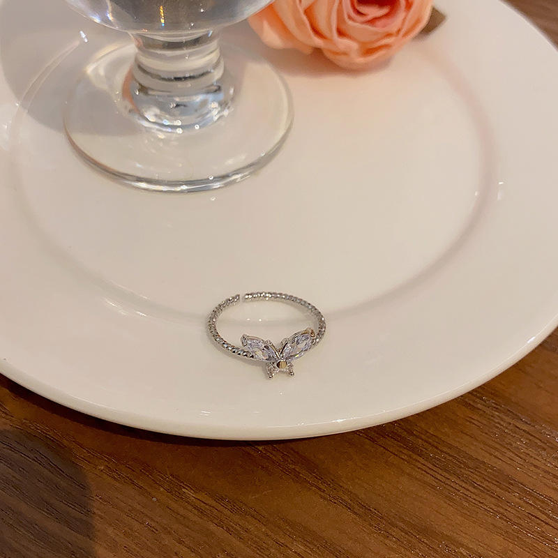 Sparkle Shine Butterfly Ring