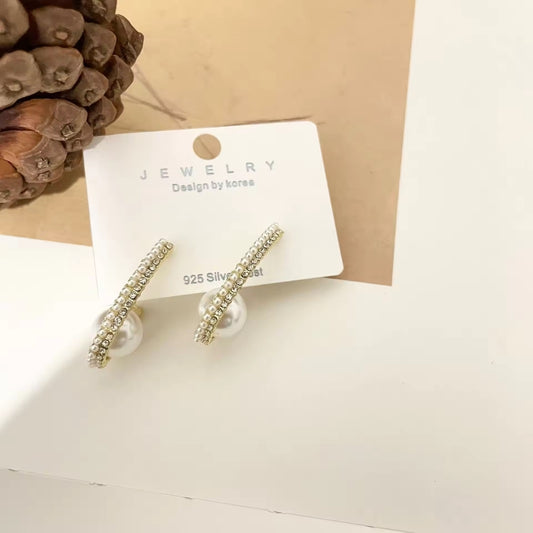 Pearl Stud Earrings