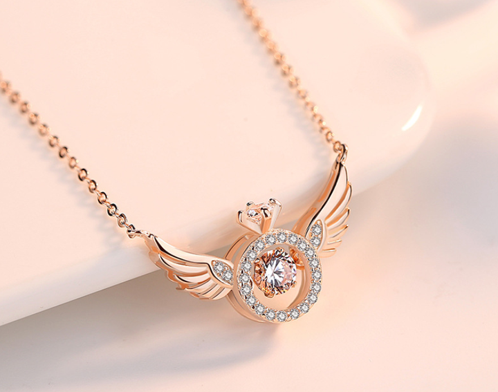 Circle Wing Necklace