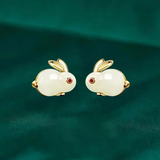 rabbit earrings bunny earrings