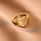 Gold Plated Heart Ring