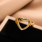 Gold Plated Heart Ring