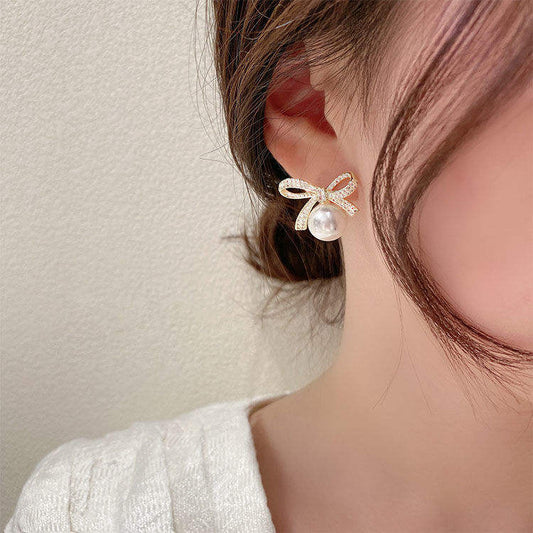 Ball Ribbon Earrings