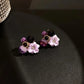 Crap flower Earrings