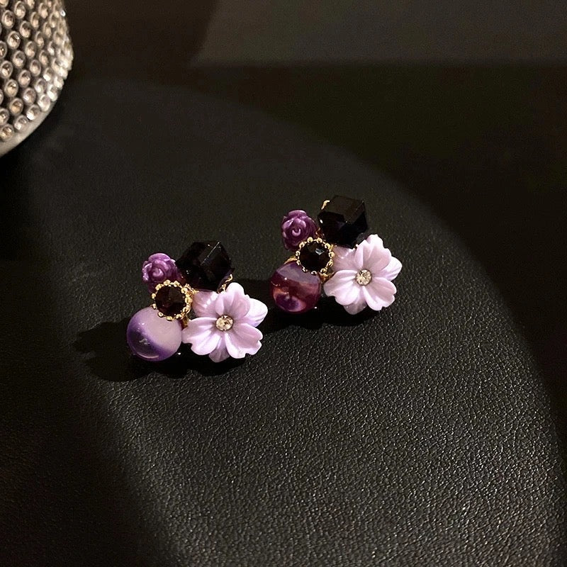 Crap flower Earrings