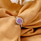 Elegant Purple Ring for Women