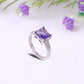 Purple  Square Ring