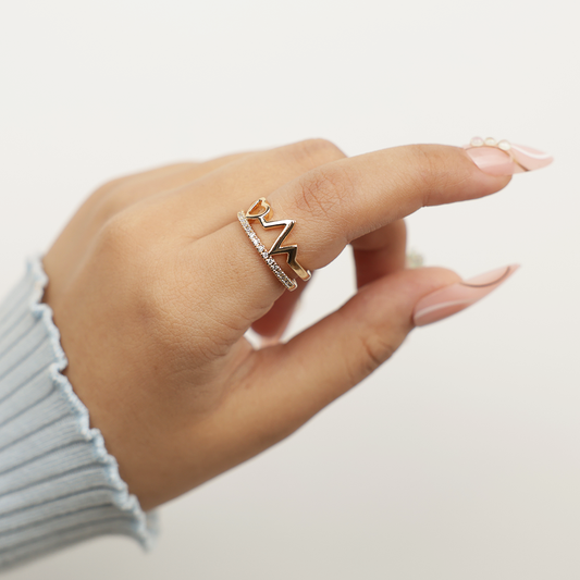 Heartbeat Rhythm Ring
