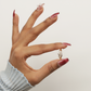 Golden Heart Design Ring