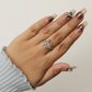 Sweet Garden Floral Butterfly Ring