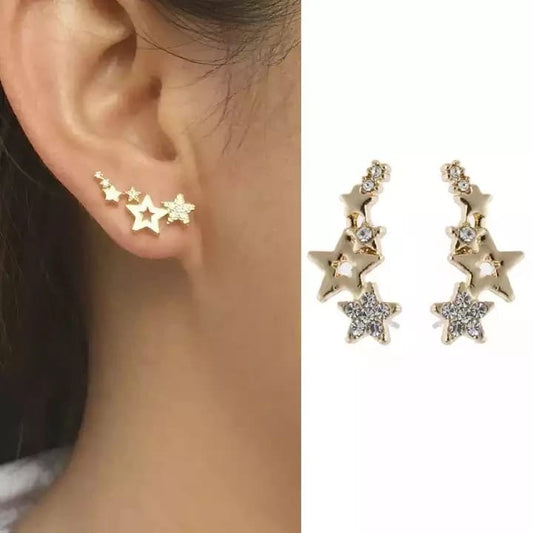 Star Drop Earrings