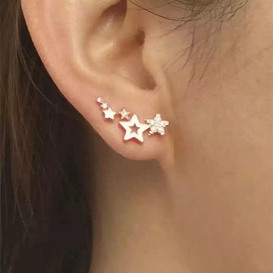 Star Drop Earrings