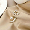 Front and back pearl earrings