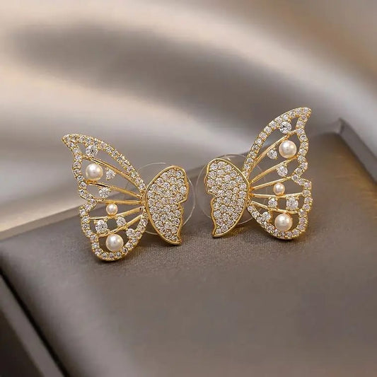 Butterfly Shape Design Colorful Earrings