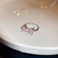 Crystal Cute Pink Bow Ring